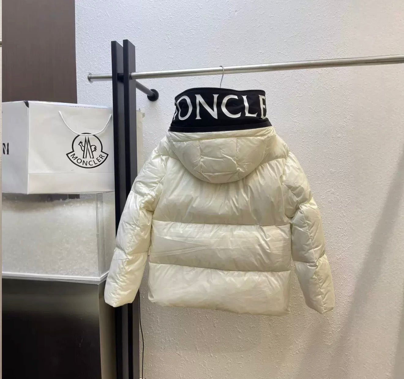 MONCLER LETTER COAT