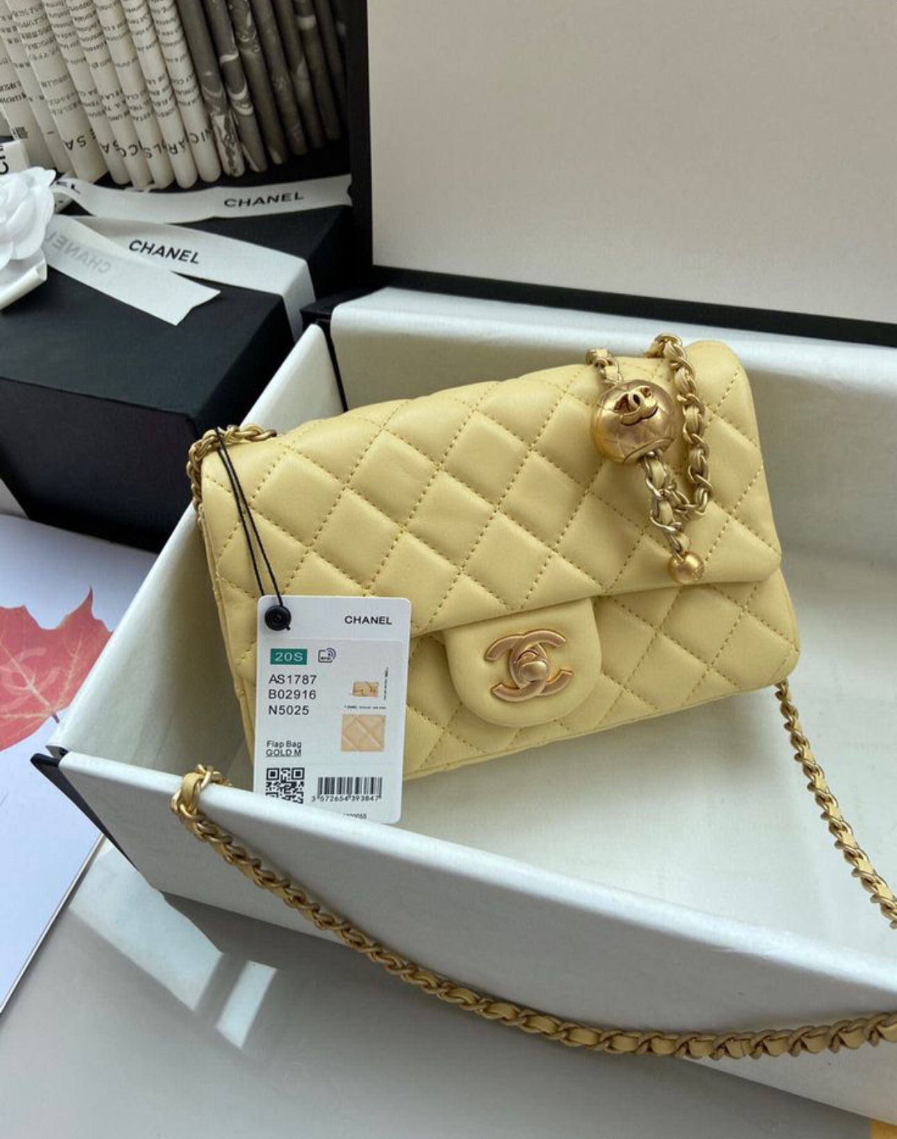 CC SMALL YELLOW BAG