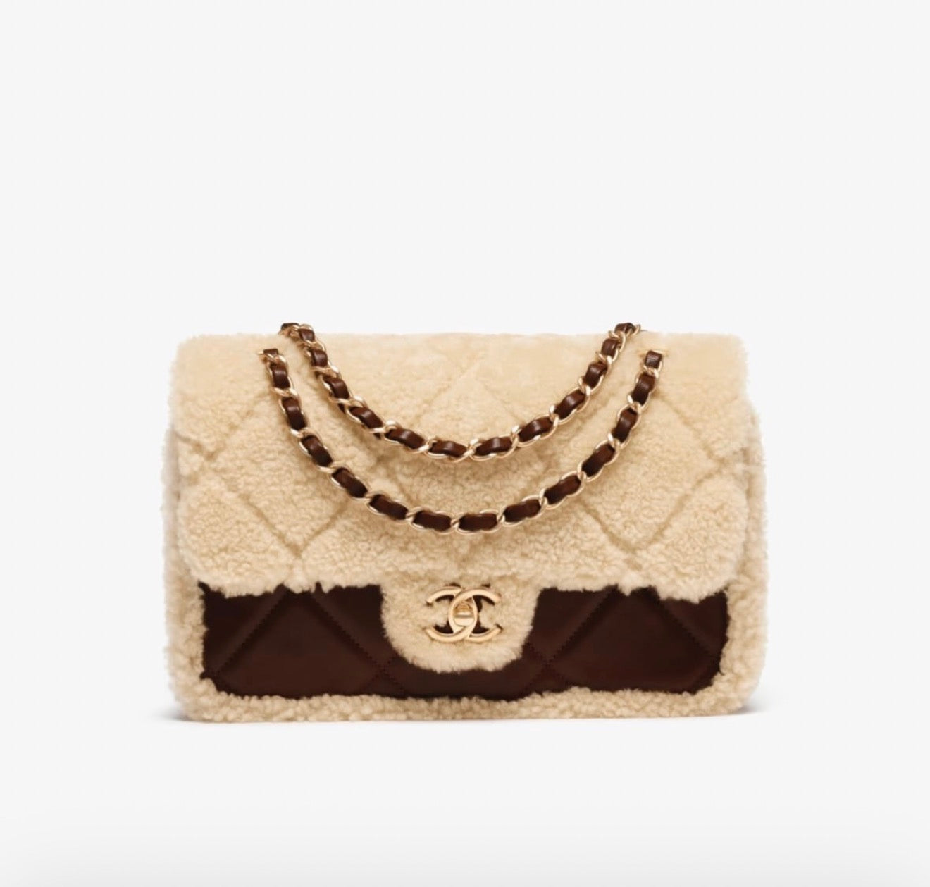 CC FLAP BAG TEDDY
