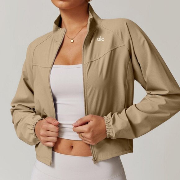 ALO BEIGE WIND JACKET