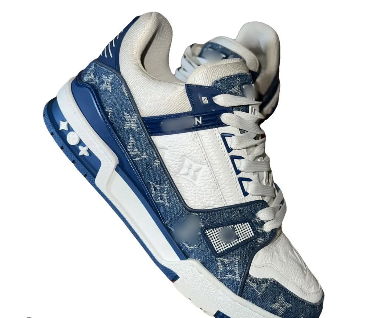 LV Sneakers denim white