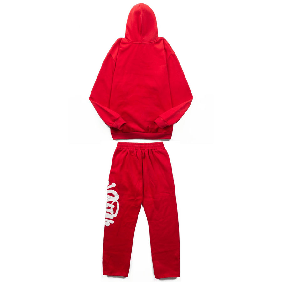 Syna Monogram Red Tracksuit