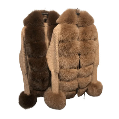 THE ECLAT CARDIGAN BROWN