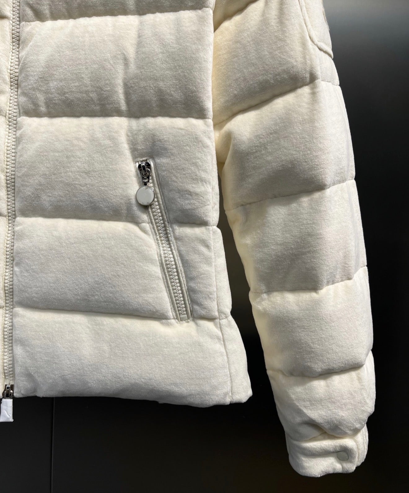MONCLER COTTON TEDDY JACKET