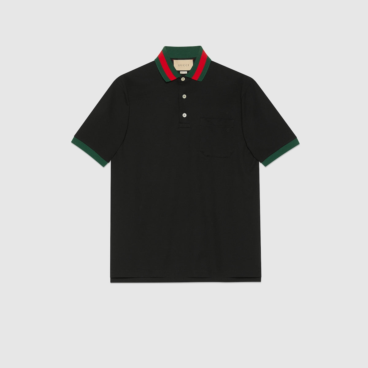 Cotton piqué polo shirt