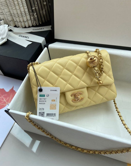 CC SMALL YELLOW BAG