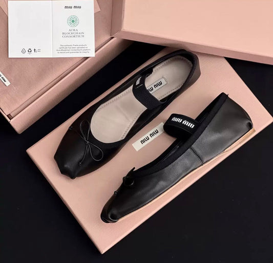 Miu Miu ballerina’s silk
