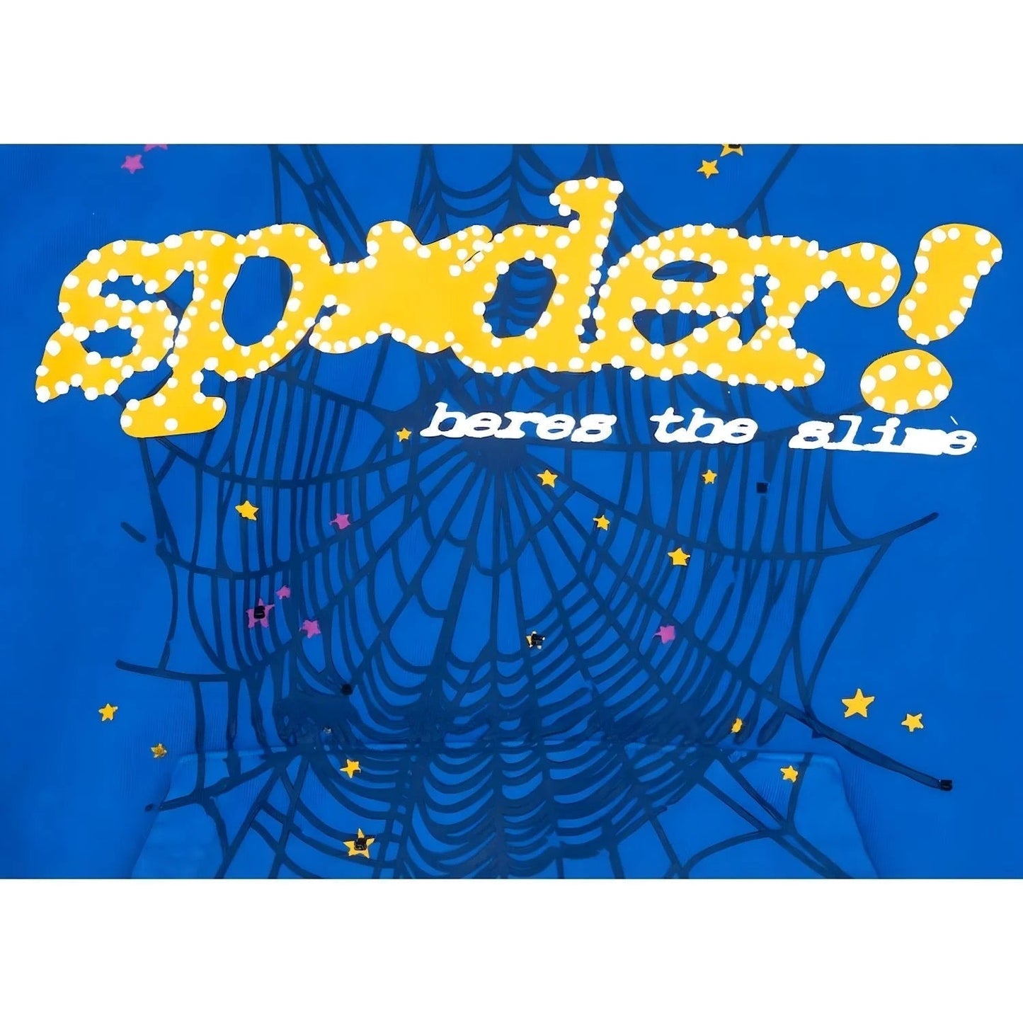 "Sp5der-Hoodie" Blue