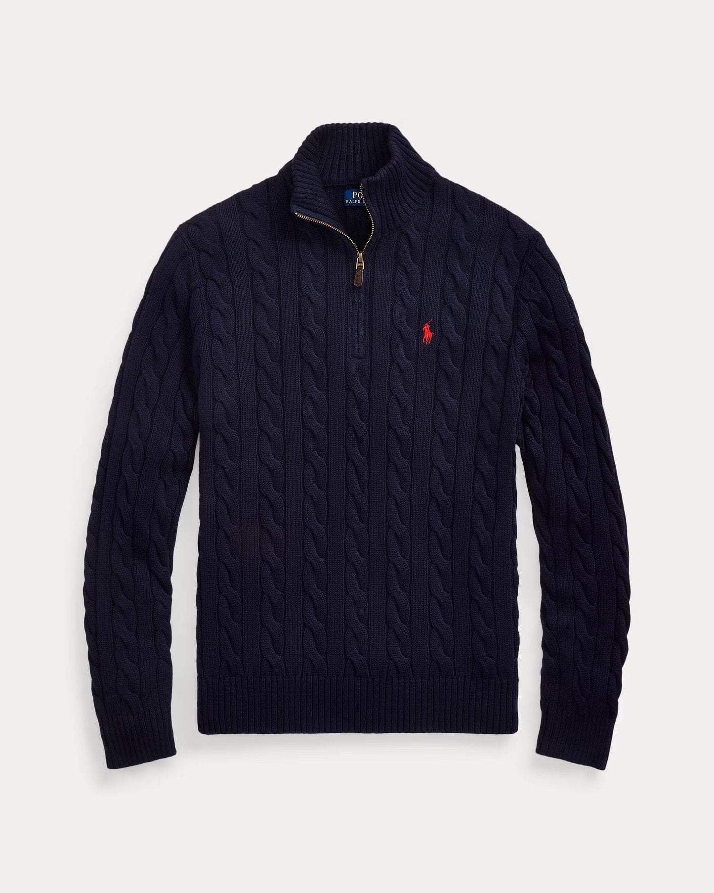 "RL" Knit Halfzip