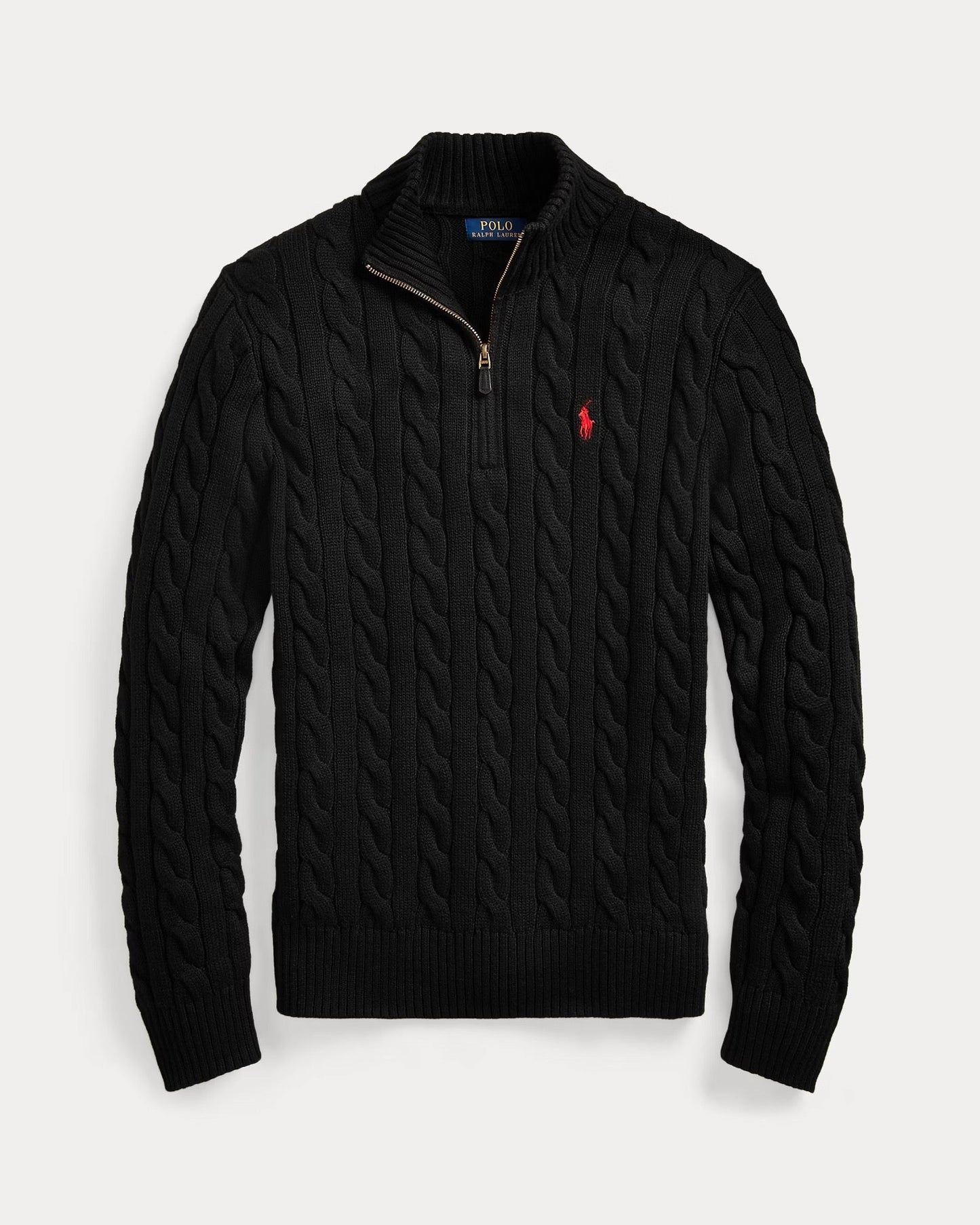 "RL" Knit Halfzip