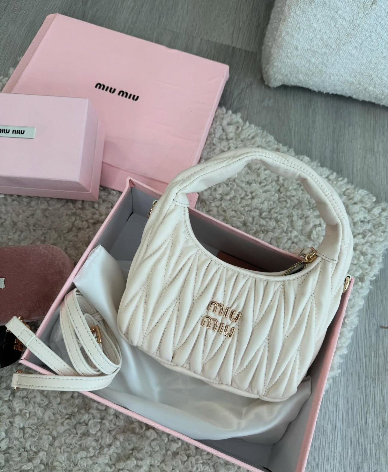 MIU MIU BAG WHITE