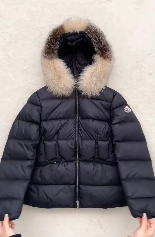 MONCLER DOWN JACKET FUR