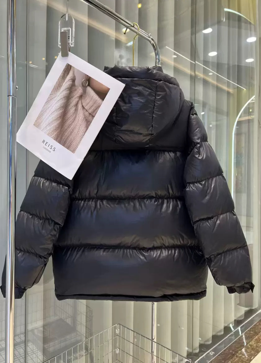 bb beige Puffer Jacke