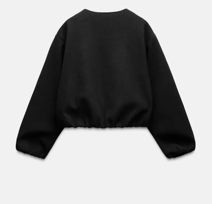 Virale Cropped Bomberjacke