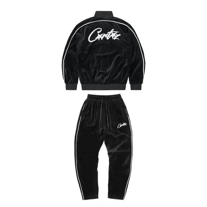 'CRTZ' Velvet Tracksuit