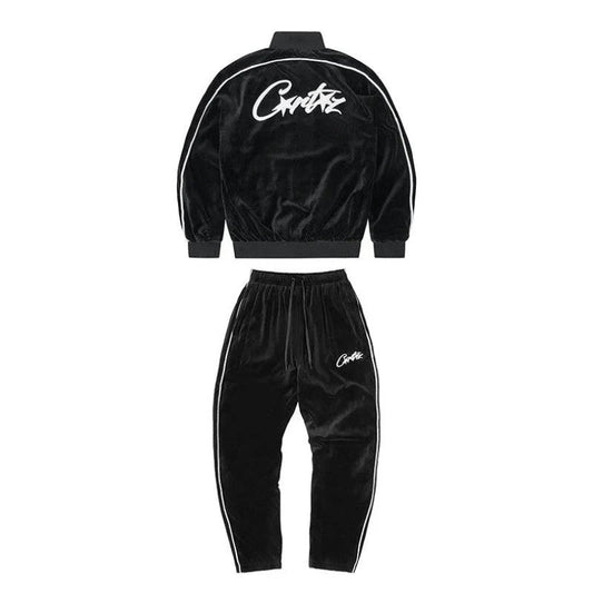 'CRTZ' Velvet Tracksuit