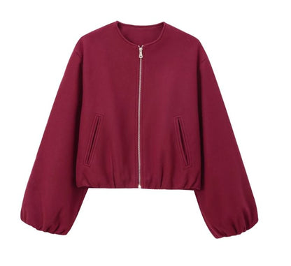 Virale Cropped Bomberjacke