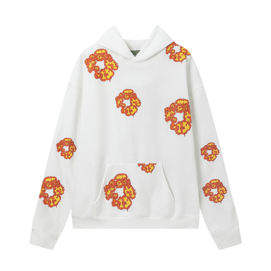 Denim Trs White Orange Tracksuitv