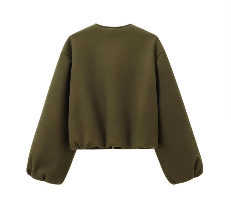 Virale Cropped Bomberjacke