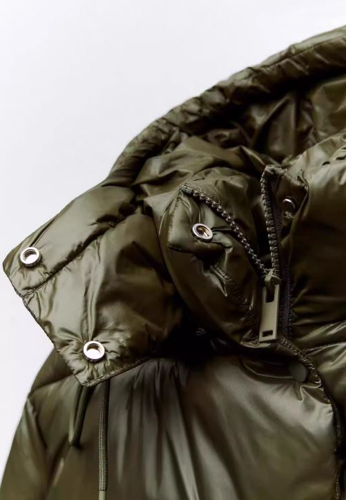 Virale Cropped Puffer