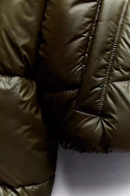 Virale Cropped Puffer