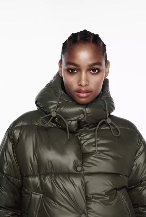 Virale Cropped Puffer