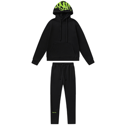 Syna Black Green Tracksuit
