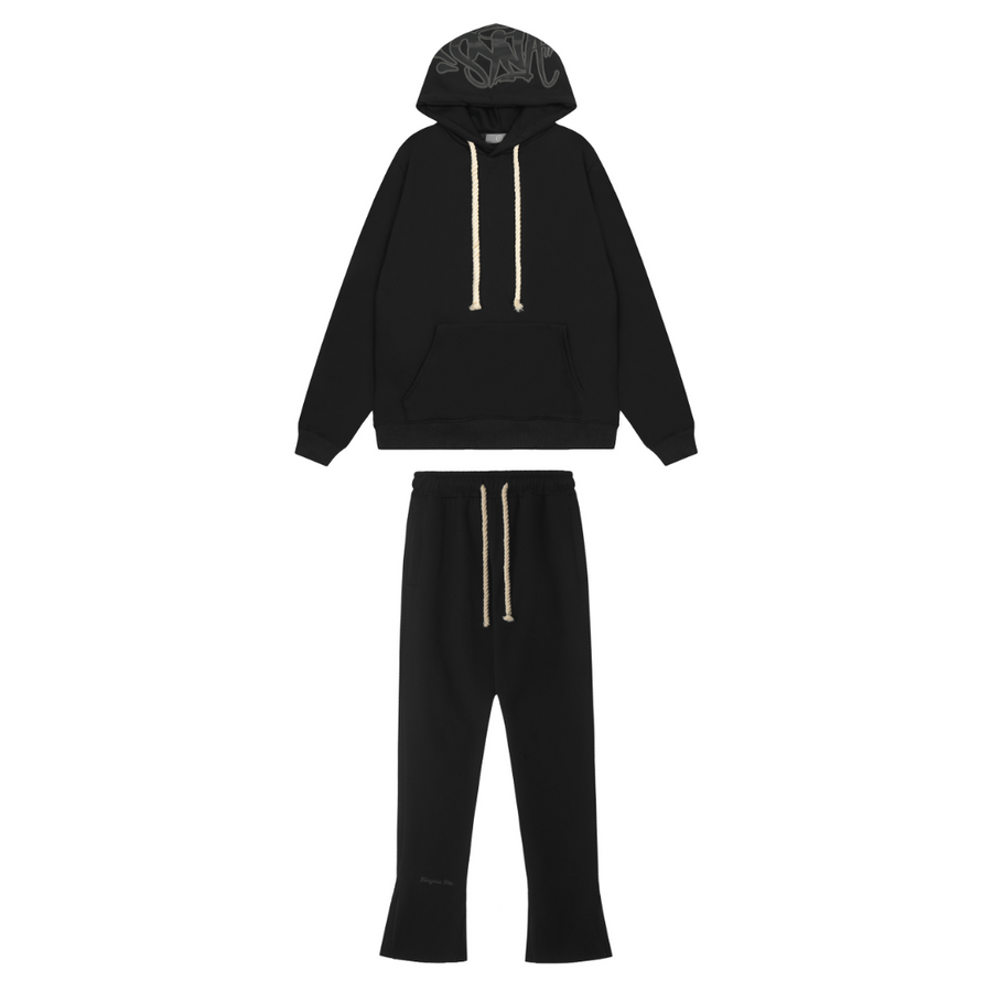 Syna Logo Black Tracksuit