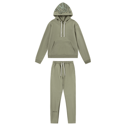 Syna Logo Green Tracksuit