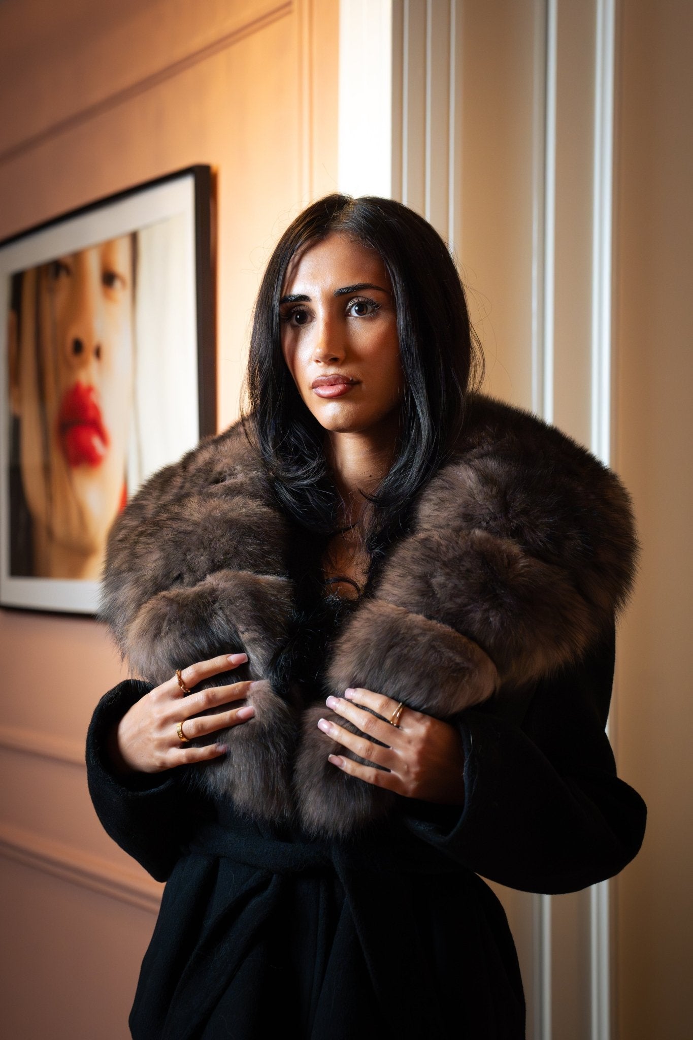 Vilóure Anitá Kunstfell Jacke